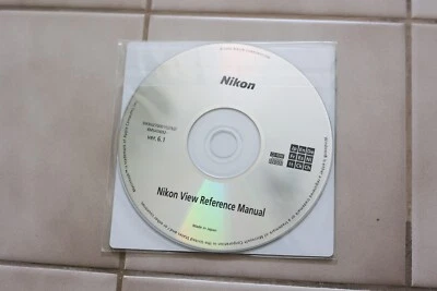 Nikon View CD-ROM Version 6.0.1 for Coolpix NSA 1998-2003 Windows/Macintosh - Image 1 of 2