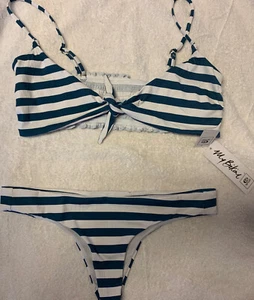 Rip Curl My Bikini Set swimsuit NWT size M bottom reversible women - Picture 1 of 9