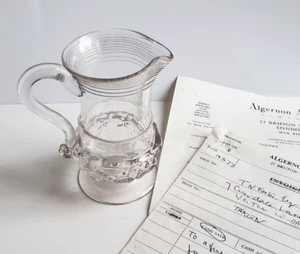 1762 Great Britain Coin King George III Threepence in Antique English Cream Jug - Picture 1 of 15