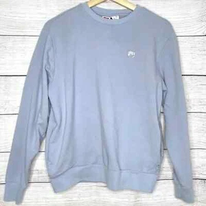 FILA Light Blue Crewneck Sweatshirt with Pockets S - Picture 1 of 8