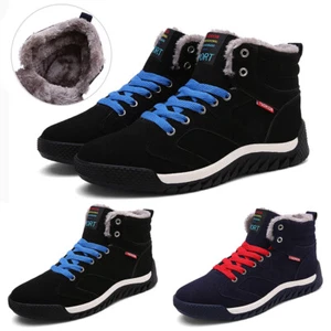 Herren Winterschuhe Warm Gefüttert Schneestiefel Athletisch Boots Winterstiefel - Bild 1 von 20