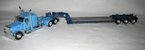 1/64 DCP60-1376 389 Pete 36” Sleeper Baby Blue Pride-N-Class Blue Trailer - Picture 1 of 1