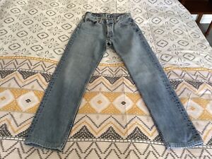 jeans Levis vintage femme W28 L32 bleu denim