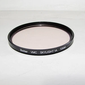 Vivitar VMC 1 Multi-Coated Skylight 1A 72mm Lens Filter (with coating scratched) - Picture 1 of 1