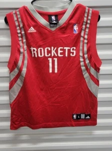 Vintage Adidas Houston Rockets Yao Ming Jersey Size Youth Large Men's Small - Picture 1 of 2