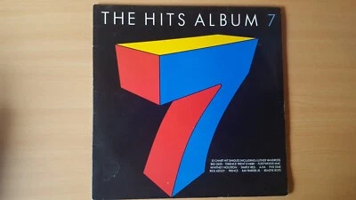 The Hits Album 7 Gatefold Double 12" Vinyl Compilation LP 1987 CBS / BMG / WEA - Image 1 of 4