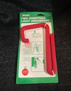 Christmas Light Extension Cord Storage Windup Cord Holder Organizer Pack Of 2 - Picture 1 of 4