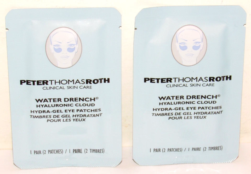 Juego de 2 parches de máscara de ojos Peter Thomas Roth Water Drench Hydra-Gel nube hialurónica Foto 1 de 1