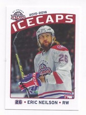 2015-16 St. John's IceCaps (AHL) Eric Neilson (Manchester Storm)