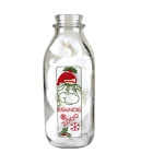 Y2K Commemorative Eggnog Milk Bottle 2000 Cow Christmas Collectible Colorado