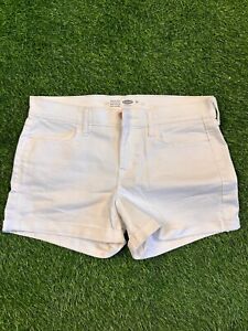 Old Navy Semi-fitted women white shorts size 10