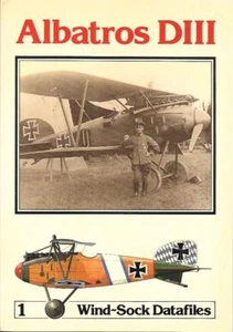 Windsock Datafile #1 Albatros DIII German WWI Fighter The Great War - Picture 1 of 4