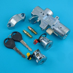 Ignition Barrel Switch Lock Door Kit+2 Key Assy Fit For Nissan Navara D22 97-06 - Picture 1 of 6