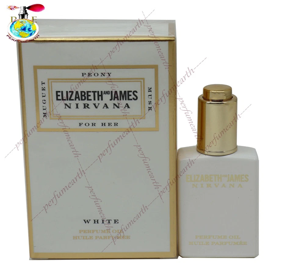Elizabeth & James Nirvana For Her White Perfume Oil  0.47 oz/14ml  New In Box - Image 1 of 1