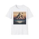 Unisex SOFT T Shirt, Graphic shirt, Nature lover gift, Wilderness, Mountains