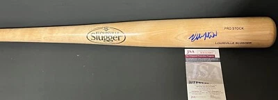 Kyle Manzardo Guardians Auto Signed Louisville Slugger Blonde Bat JSA COA - Image 1 of 2