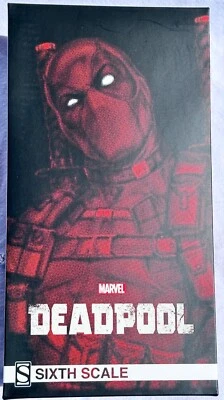 DEADPOOL 1/6 英寸高级可动人偶 — Sideshow Toys 2015 漫威 X 战警全新 — 第 1/4 张图片