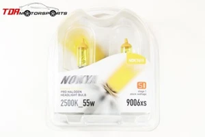 Bombillas halógenas NOKYA 9006XS hiperamarillas 2500K 55W - Imagen 1 de 5
