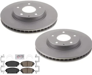 Front Coated Rotors Brake Pads For Mazda 3 19-22 Blt in Japan Front Wheel Drive - Picture 1 of 13