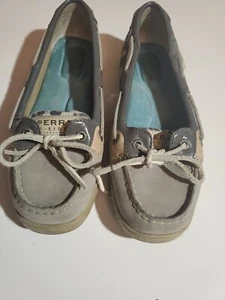 Women’s Sperry Cheetah Leopard Boat Shoes Size 5M Slip On - Picture 1 of 8