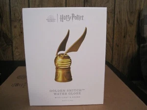 HALLMARK MUNDO MÁGICO HARRY POTTER GOLDEN SNITCH GLOBO DE AGUA CON LUZ Y SONIDO - Imagen 1 de 17
