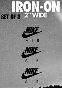 ✂️ 2 Zoll breit Nike AIR Aufbügeln 🙂 - Kostenloser US-Versand 🙂 - Bild 1 von 1