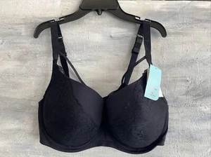 DORINA 'Blair' D17726 T-shirt Full Coverage U/W Bra, 40DD 40DDD - Black - Picture 1 of 7