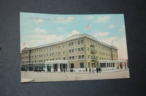 VINTAGE RPPC POSTCARD #4150 WINONAH HOTEL BAY CITY, MICHIGAN 1912 - Picture 1 of 3