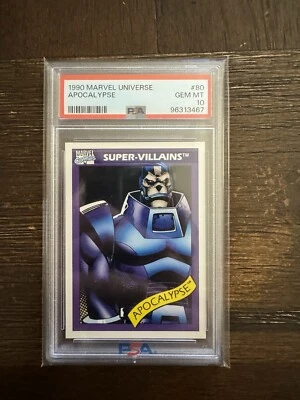 1990 Marvel Universe Apocalypse #80 PSA 10 GEM MINT - Image 1 of 2