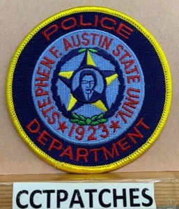 AUSTIN STATE UNIVERSITY , TEXAS POLICE SHOULDER PATCH TX - Picture 1 of 2