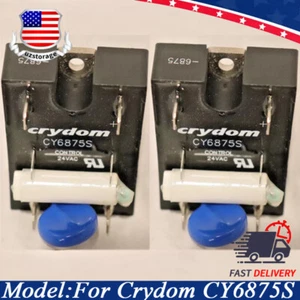 2 pezzi nuovi per Crydom CY6875S 24vac. Relè stato solido multiplo disponibile - Foto 1 di 3