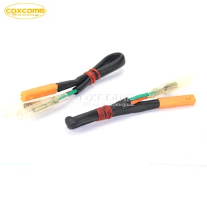 Turn Signal Wire Plug Adapters OEM Connector Harness For Honda CBR1000 CB 500F - Picture 1 of 8