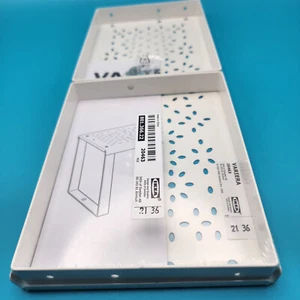 IKEA VARIERA Shelf Insert Corrugated White 12 5/8x11x6 1/4" 801.366.22 - Picture 1 of 3