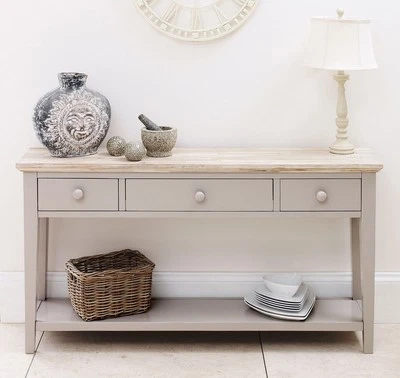 STATEMENT FURNITURE FLORENCE Console Table, Stunning kitchen hallway console table in truffle colour