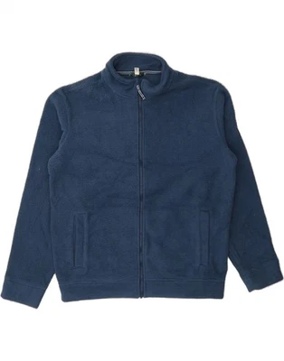 ORVIS Mens Fleece Jacket UK 40 Large Blue Polyester CJ06 - Image 1 of 3