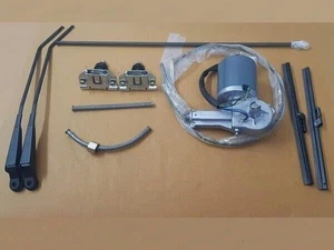 Fit For Jeeps Mahindra CJ340 CJ540-Roxor Lucas Wiper Motor With Arm & Blades - Bild 1 von 7