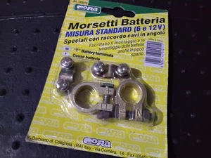 KIT RICAMBI Morsetti Batteria/Fusibili/Copripedali FIAT 500/600/126 - Imagen 1 de 5