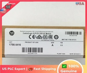 New AB 1756-IA16 ControlLogix 16 Pt D/I 120V AC Module Series A - Picture 1 of 1
