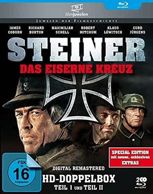 Steiner - Das eiserne Kreuz Teil 1+2 (HD-Doppelbox) - Filmjuwelen (Blu-ray) - Image 1 of 2