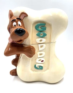 Scooby Doo Cookie Jar Good Dog Cartoon Network 1998 Warner Brothers RARE - Picture 1 of 11