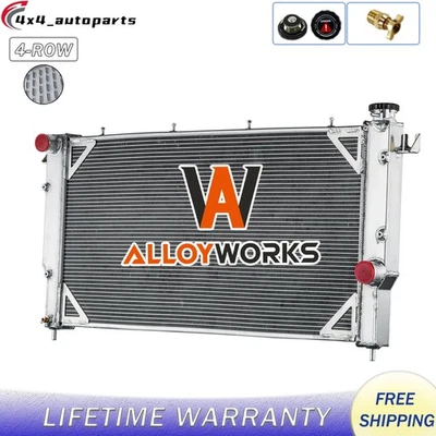 4Row Core Aluminum Radiator Fits 1994-2002 1995 Dodge Ram 2500 3500 5.9L CUMMINS - Imagem 1 de 4