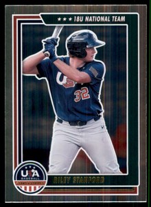 2022 Baseball Card Riley Stanford Team USA #49 TW34132