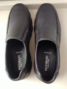 nwot mens 10 black slip on shoes - Picture 1 of 6