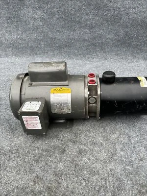 Parker 500tp27-05w-VN Hydraulic Pump Baldor CL3509 1hp 115/230V 3450 rpm Motor - Image 1 of 4