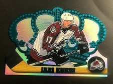 JARI KURRI 1997-98 Crown Royale EMERALD GREEN Parallel Card #35 Avalanche