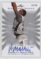 2012 Leaf Signature Series Silver /99 Arnett Moultrie #BA-AM1 Rookie Auto RC