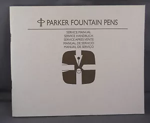 Parker Reproduction Service Manual --covers models up to early l990's - Picture 1 of 4