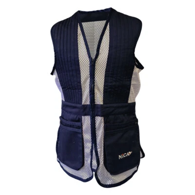 Nica Ambi Shooting Vest 2.0- Navy - Image 1 of 2