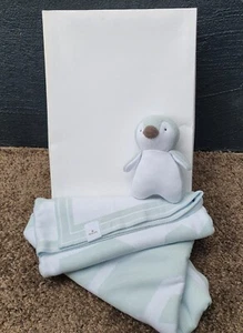 ROLEX Teddy Bear / Pinguin NEW IN BOX dealer VIP newborn gift baby + BLANKET - Picture 1 of 11