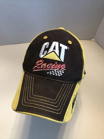 Jeff Burton Cat Racing  NASCAR Hat By Checkered Flag Sports￼ Cover